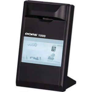 Просмотровый детектор банкнот DORS 1000 (черный)