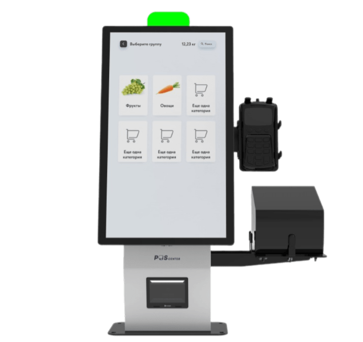 Кассы самообслуживания в магазине Кассы самообслуживания в магазине